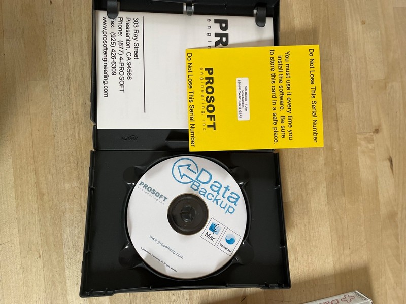 Prosoft Data Backup Made Easy, Drive Genius, and Data Rescue II w/SN's for MAC gallery