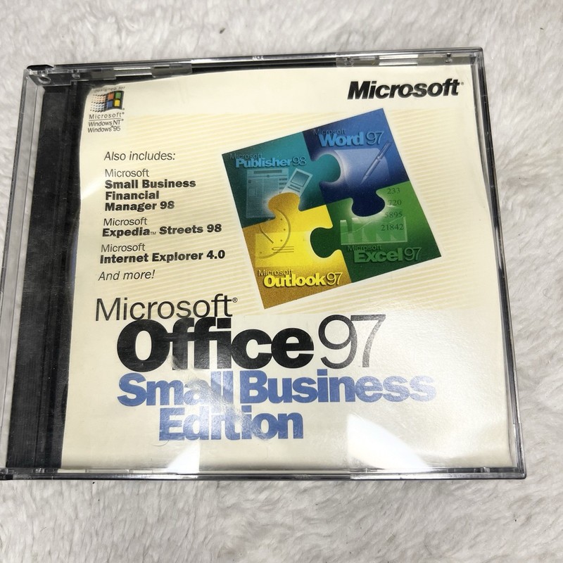 Microsoft Office 97 Small Business Edition With Product Key Vintage Computing gallery