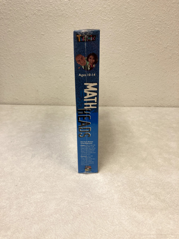 Math Heads By Theatrix PC MAC CD-ROM Ages 10-14 Vintage Sealed gallery