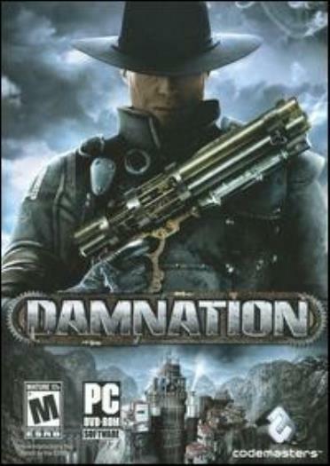 Damnation w/ Manual PC DVD shooter rifles Civil War history outlaw rescues game!