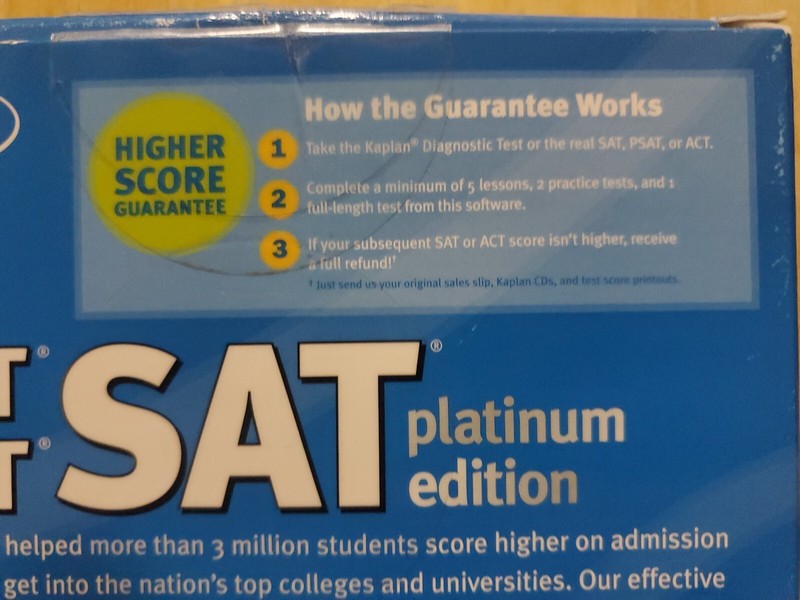 Kaplan SAT ACT & PSAT 2005 Platinum Edition for PC / Mac - untested gallery