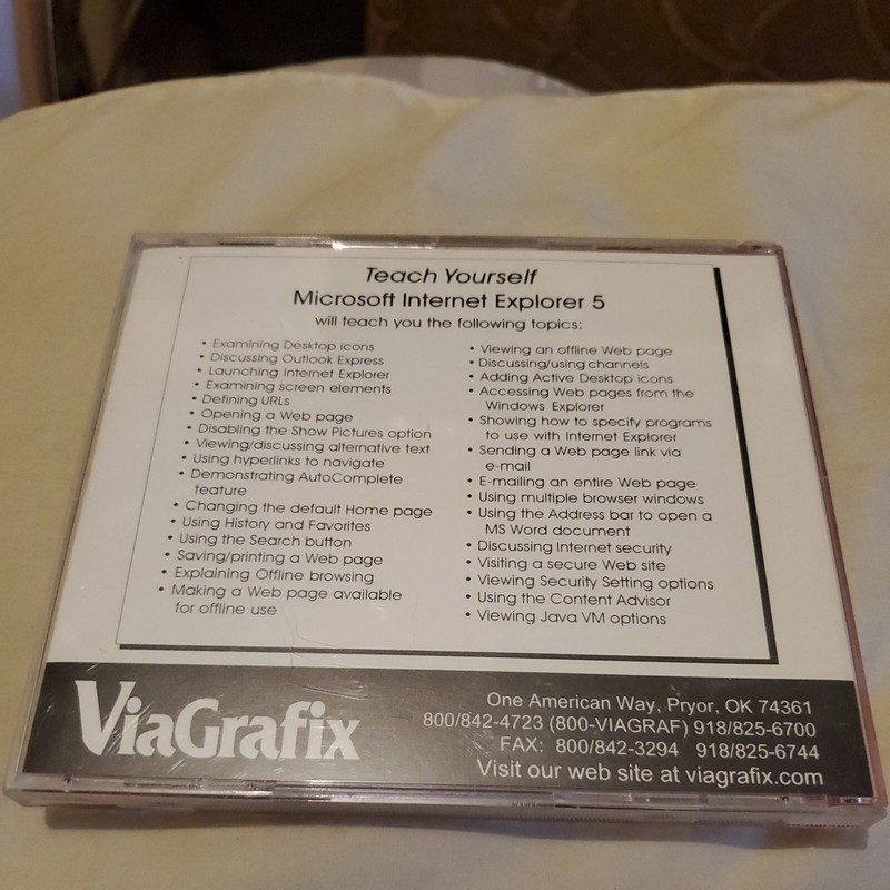 VIAGRAFIX Teach Yourself Microsoft Internet Explorer 5 [CD-ROM] #2 gallery