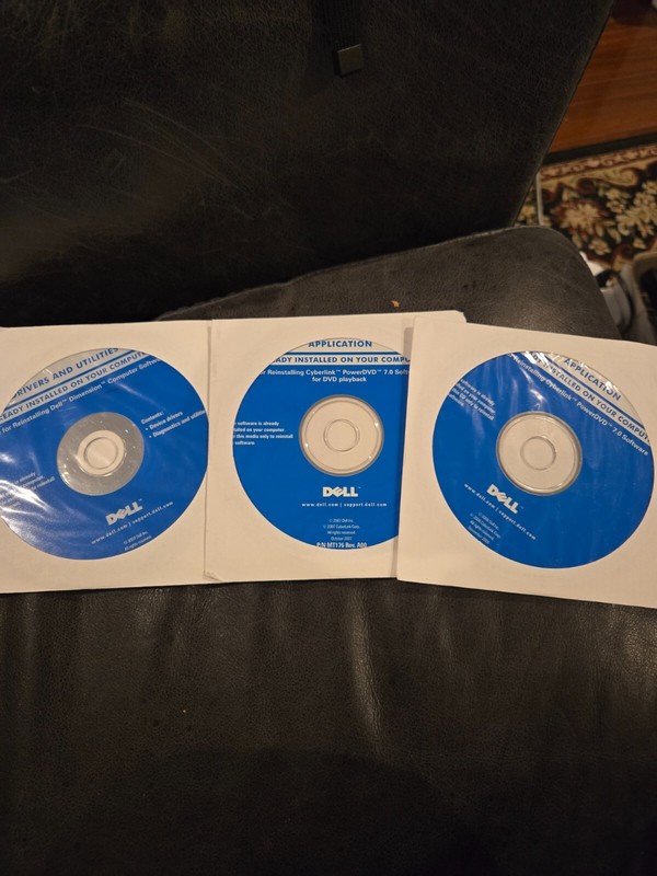 Dell CyberLink PowerDVD Software Disc For Reinstalling Brand New Factory Sealed