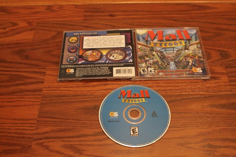 Mall Tycoon (PC, 2003) CD-ROM Game