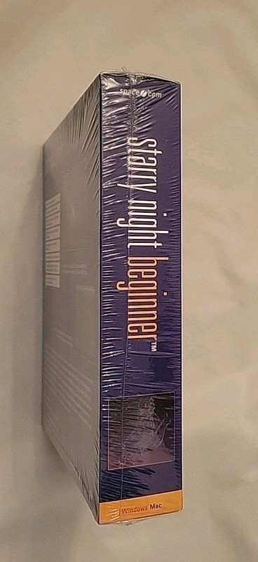 Starry Night Beginner Software Windows McIntosh PC CD-ROM (2000) New Sealed gallery