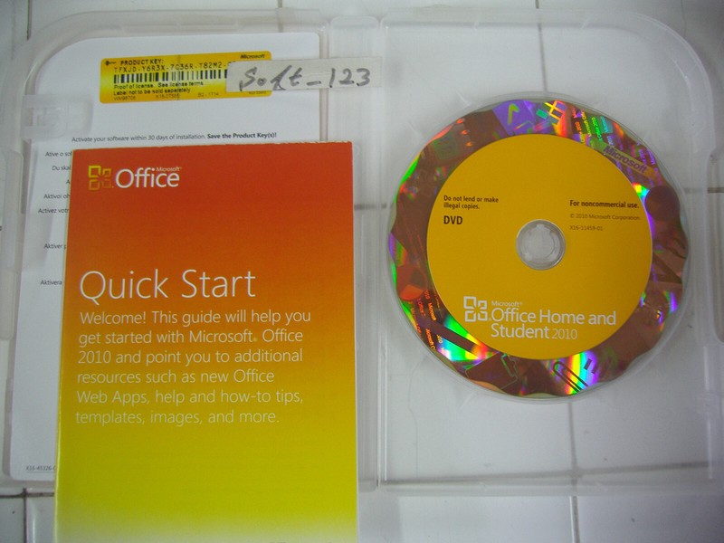 MS Microsoft Office 2010 Home and Student Family Pack Licensed For 3PCs =RETAIL= gallery