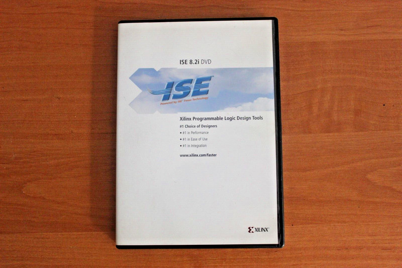 Xilinx ISE 8.2i DVD + ModemSIM Xilinx Edition III CD + ChipScope Pro Tools 8.2i
