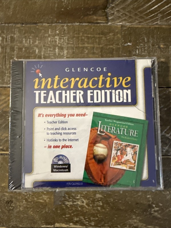 Interactive Teacher Edition Literature PC Software