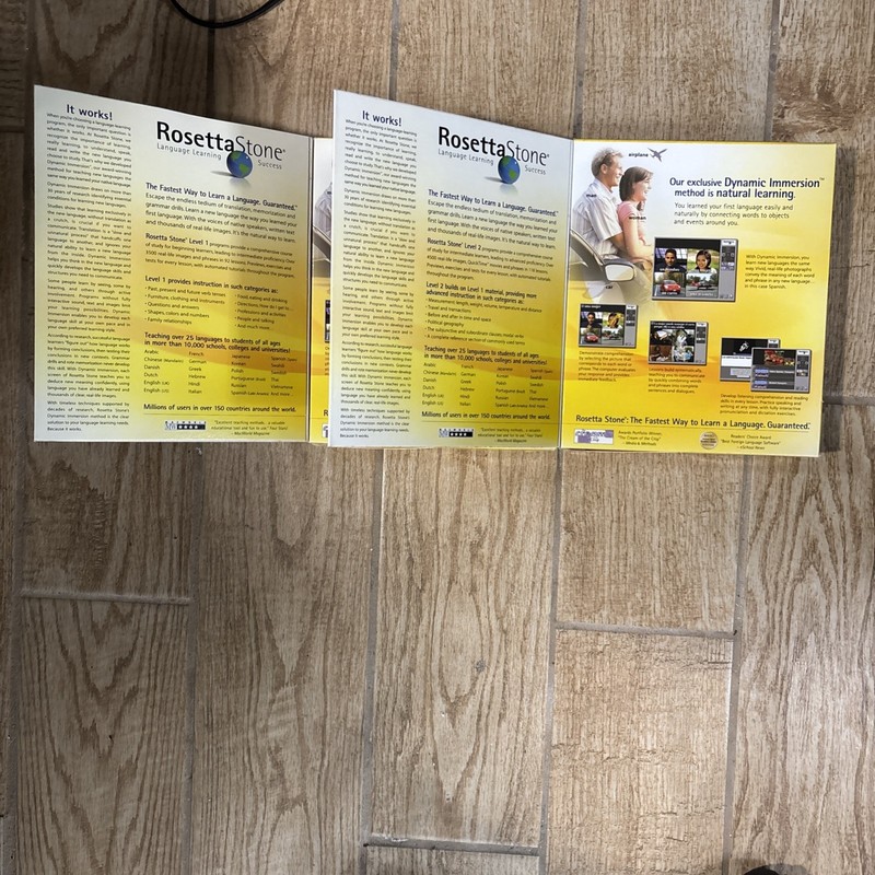 The Rosetta Stone Arabic Level 1 & 2 Personal Edition WIN/MAC Think New gallery