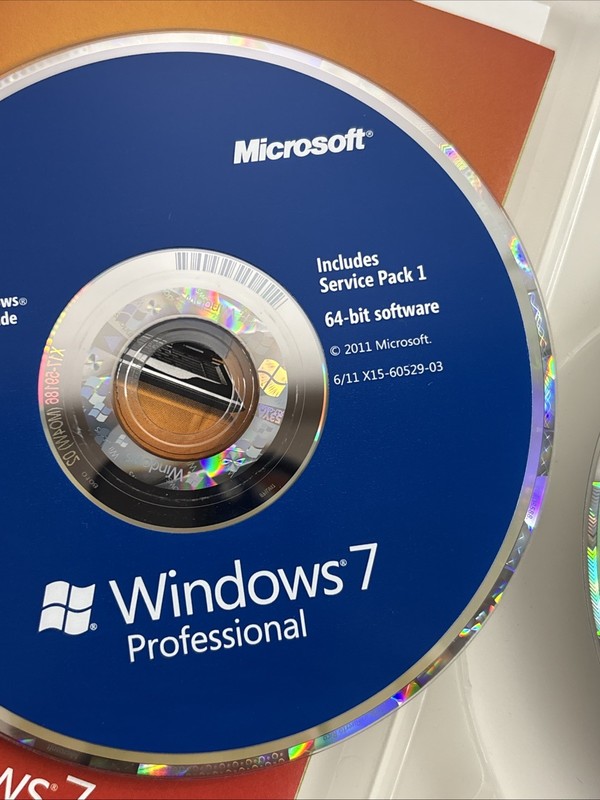 Microsoft Windows 7 Professional Full Retail Version 32 bit & 64 bit MS WIN PRO gallery