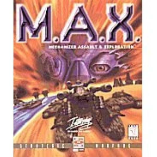 M.A.X. Mechanized Assault & Exploration + Manual PC CD conquer strategy RTS game