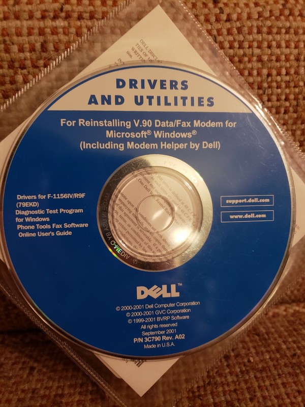 Dell Dimension Utilities and Drivers 5 CDs 2001 Anti-virus, Roxio, ResourceCD gallery