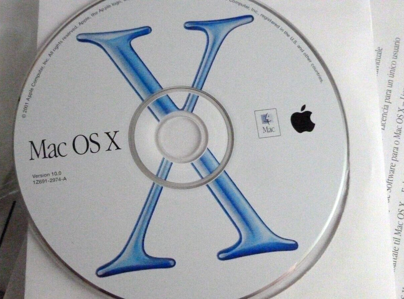 Apple Mac OS X Version 10.0 Macintosh Operating System iMac iBook gallery