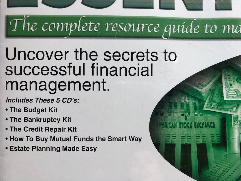 1998 Vintage Financial Planning Essentials Cambrix Publishin 5 CD-ROM Set Sealed gallery