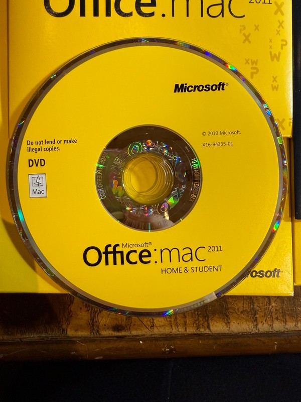 Microsoft Office Mac 2011 Home & Sudent Family Pack Installation DVD gallery