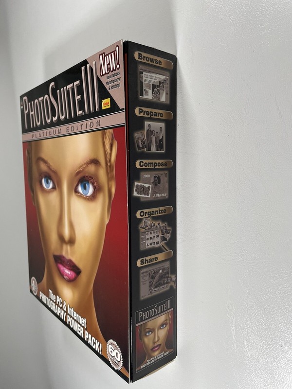 Photo Suite 3 Big Box Pc Photography Platinum Edition Cd Rom 1999 Mgi Software gallery
