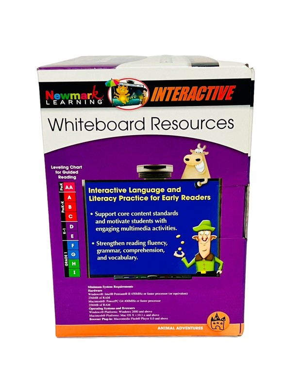 Newmark Learning Interactive Whiteboard Resources Fiction Vol. 1 CD Ex Condition gallery