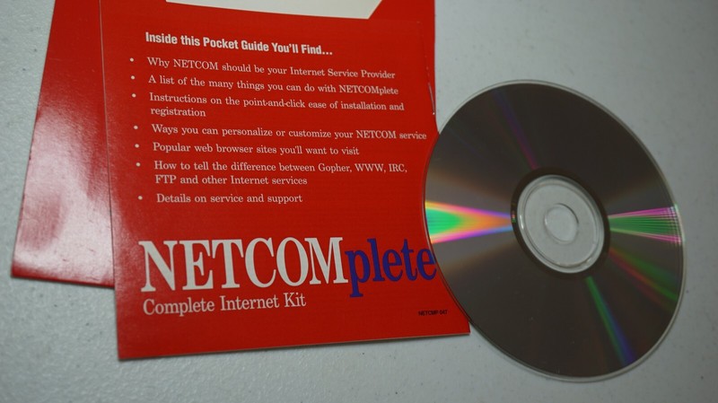 NetComplete Complete Internet Kit 1996 Windows & Macintosh CD with instructions gallery