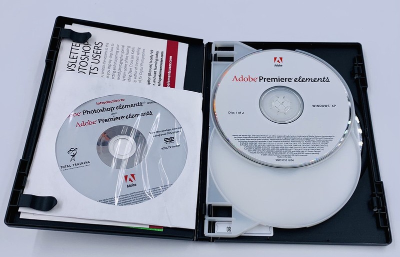 Adobe Photoshop Elements 3.0 AND Adobe Premiere Elements, for XP Same Box, LOOK gallery