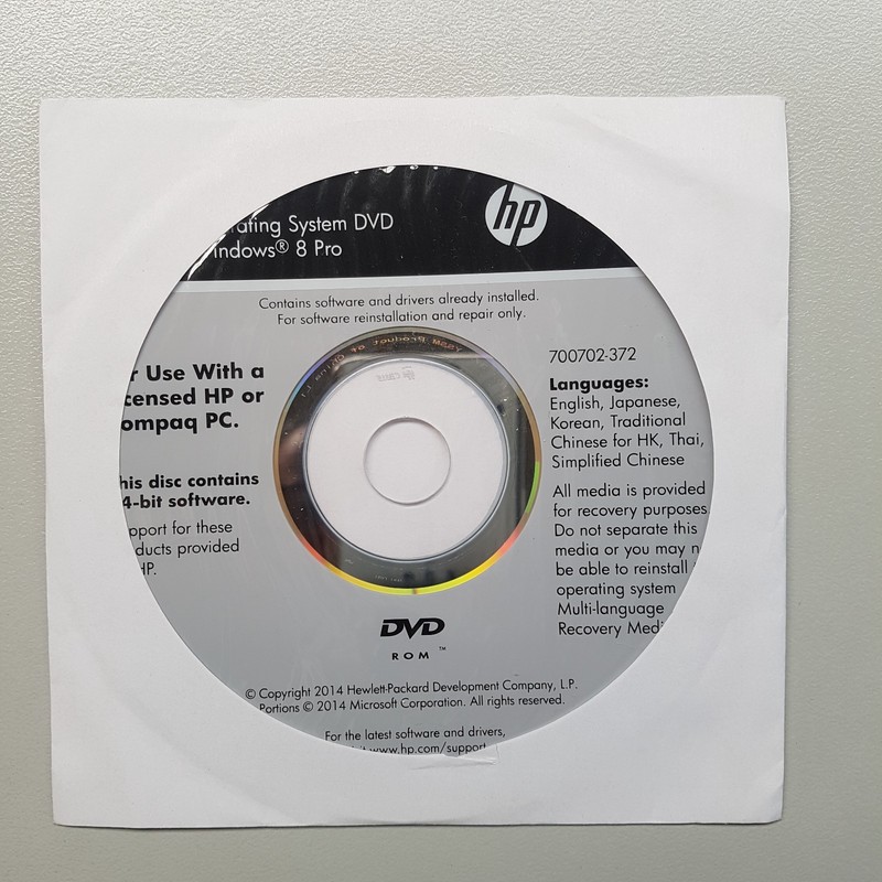 Microsoft Windows 8 Pro Operating System Software 64 – Bit – 2014 -New Sealed