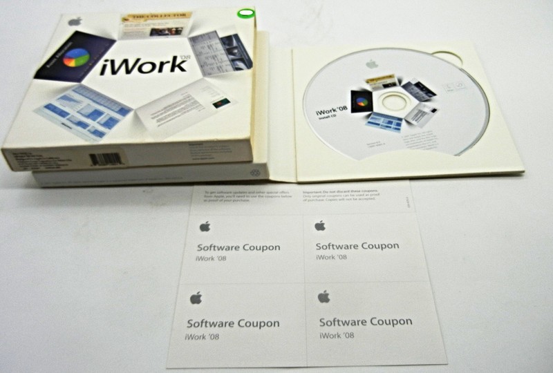 iWork '08 Includes Keynote'08,Pages'08, Numbers'08 MA79Z0 / Complete gallery