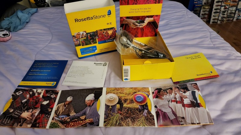 Rosetta Stone Chinese Mandarin Level 1, 2, 3 Version 4 – Windows/Mac