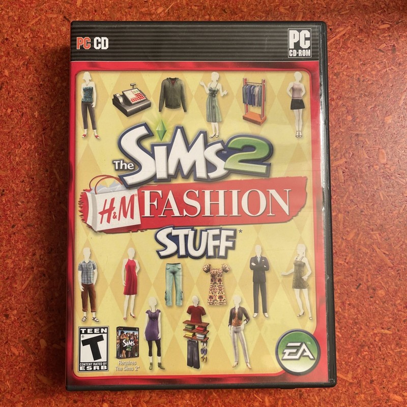 The Sims 2 H&M Fashion Stuff PC Game Expansion Pack 2007