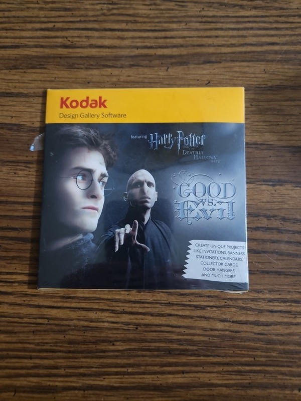 Kodak Design Gallery Software: Harry Potter and the Deathly Hallows (NEW)