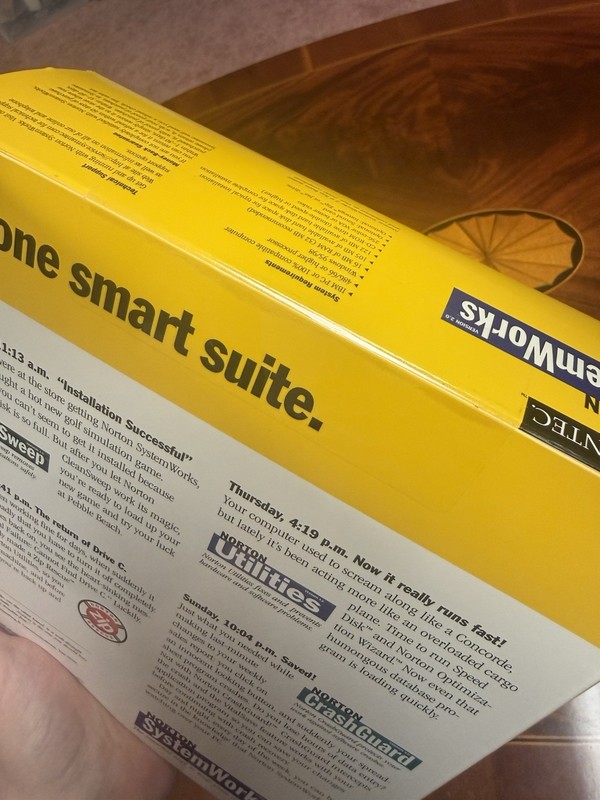 Symantec Norton SystemWorks 2000 Factory Sealed Vintage 1999 PC Big Box gallery