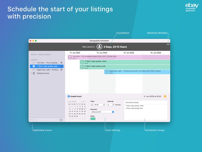 GarageSale - The most advanced eBay seller tool for Mac gallery