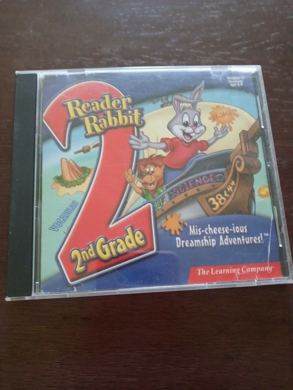 Reader Rabbit 2nd Grade Mis-Cheese-Ious Dreamship Problem Solving Win 7 8 10