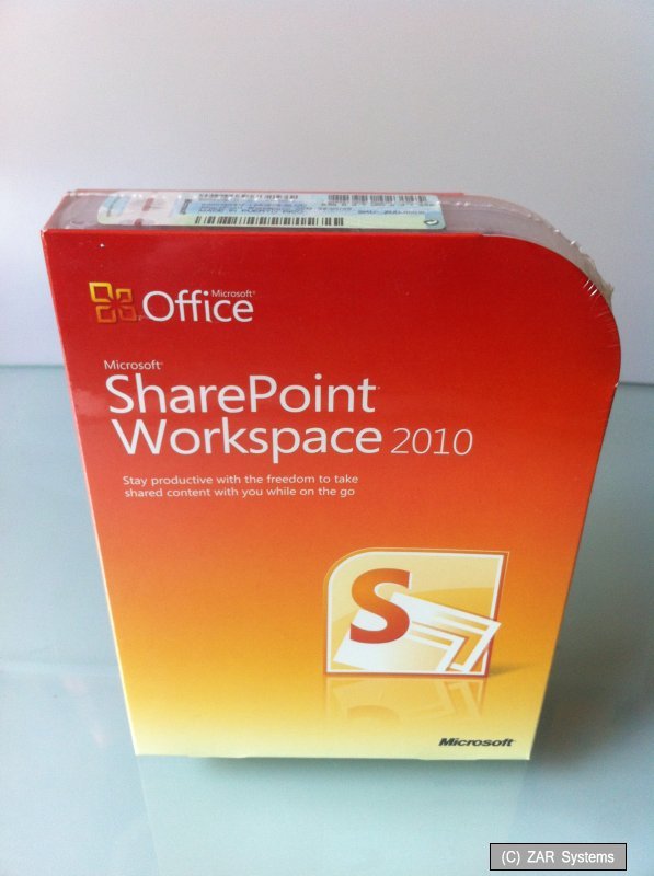 MICROSOFT SHAREPOINT WORKSPACE 2010, 32/64-BIT ENGLISH, V2010, ZUD-00010, NEW