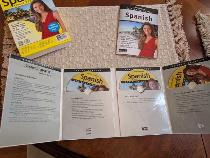 Instant Immersion Family Edition Spanish Levels 1, 2, & 3