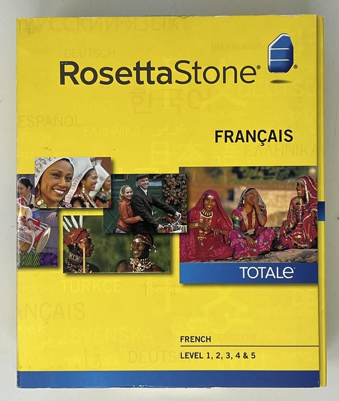 FORIEGN LANGUAGE LEARNING: Rosetta Stone: French Levels 1-5 - 2011 6-Disc Set gallery