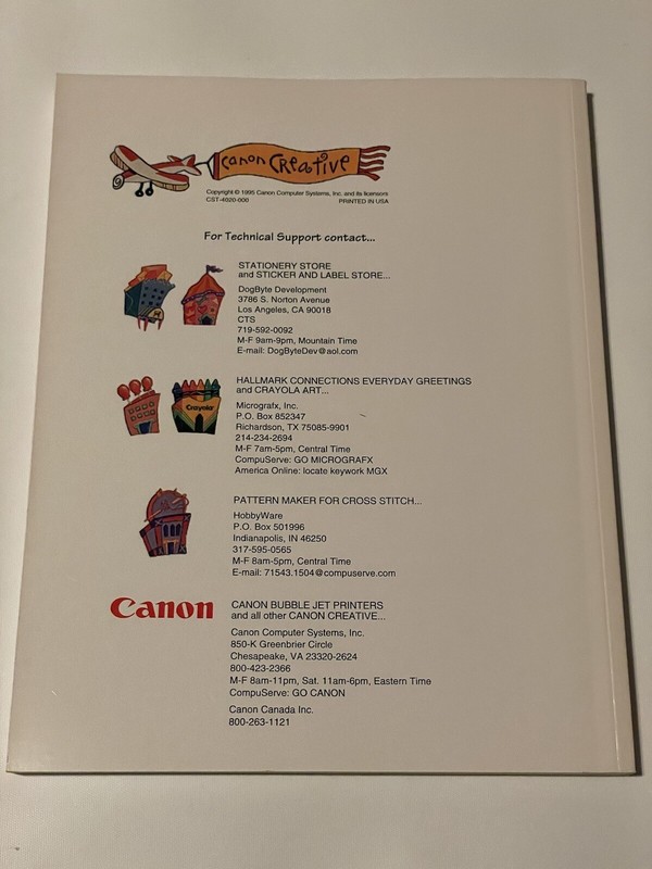 Canon Creative Ver 1.1 CD-ROM + User's Guide (Good Condition) gallery