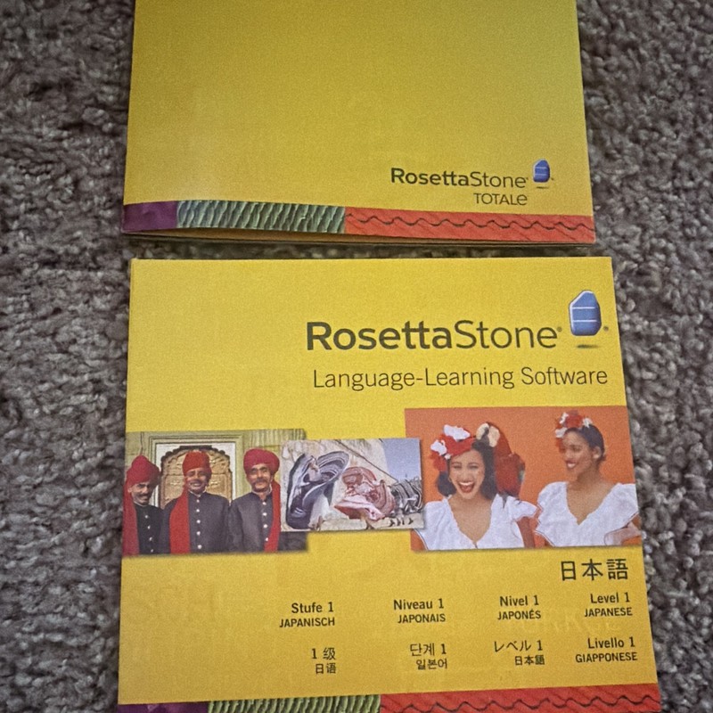 Rosetta Stone Totale Japanese Level 1 CD for Windows/Mac