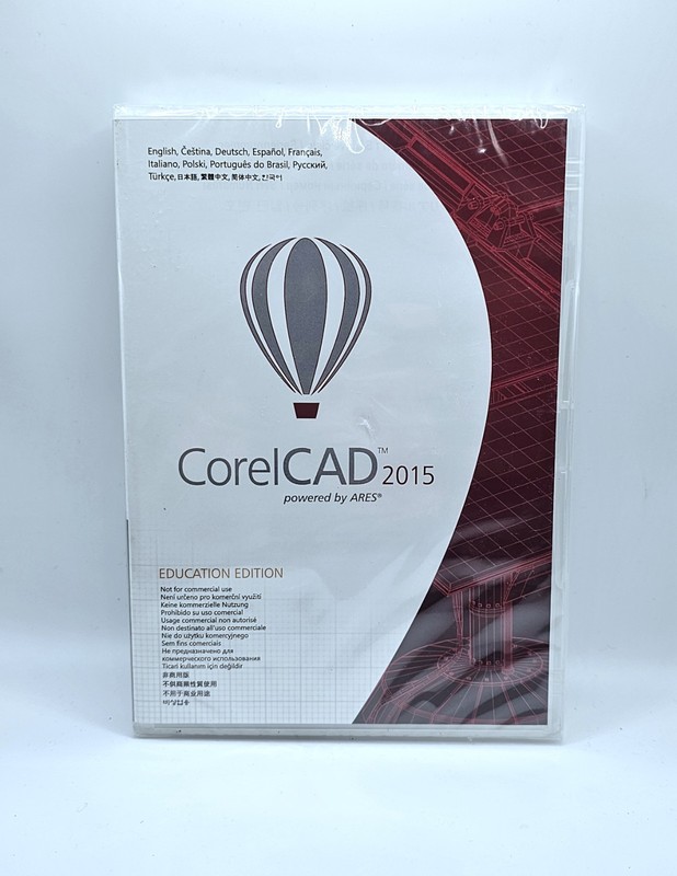 CorelCad 2015 Program – Education Edition – Multilingual