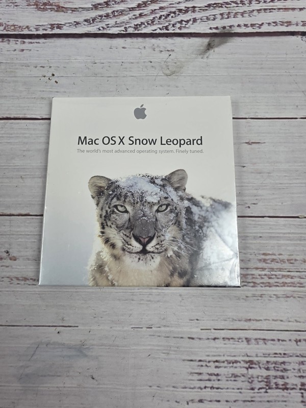Mac OS X V10.6 Snow Leopard Disc Apple MC223Z/A Brand New Sealed