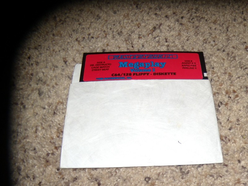 Megaplay Volume I C64/128 Commodore 64 Near Mint 5.25″ disk