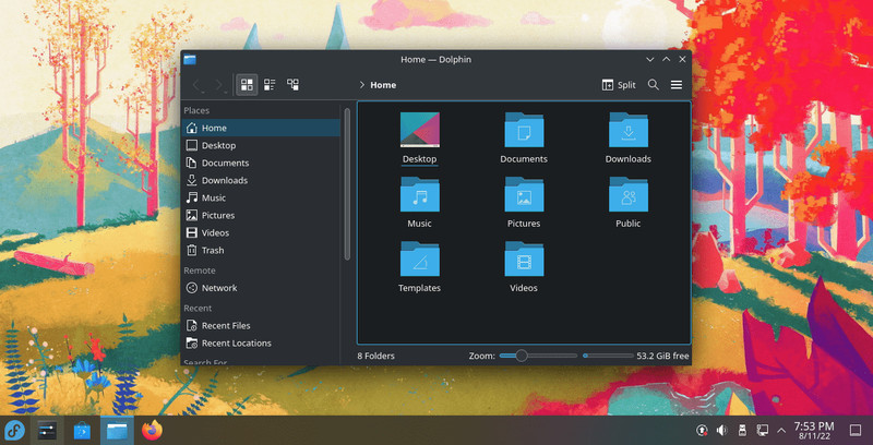 Fedora KDE 42 Bootable USB Drive – Live KDE Edition for UEFI/BIOS Systems gallery