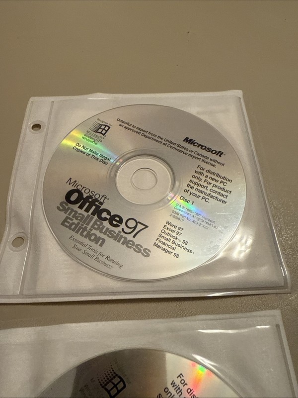 Microsoft Office 97 Small Business Edition With Certificate Of Authenticity gallery