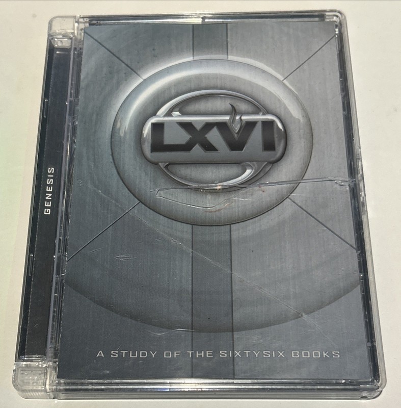 LXVI Study Of Sixty Six Books Genesis Volume 1 w/ Manual PC CD Bible Plan 2006