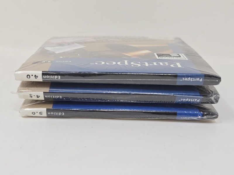 PartSpec Edition 4.0, 4.5, & 5.0 CD-ROM CAD Software Bundle - New & Sealed gallery