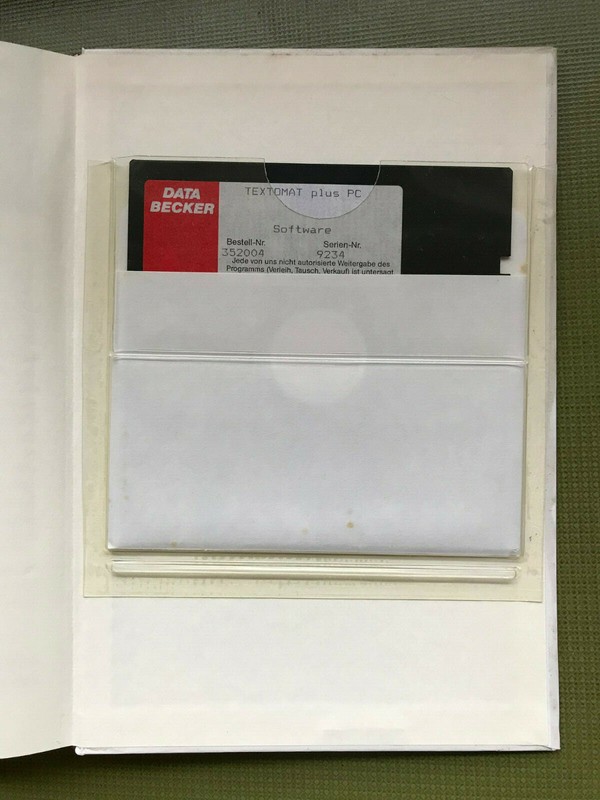 Textomat Plus - IBM/PC Version - Word Processor on Original Disks gallery