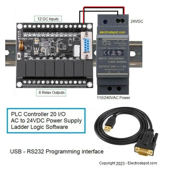 PLC Programmable Controller KIT Mitsubishi Programming Software GX-DEV 8.98 Pro