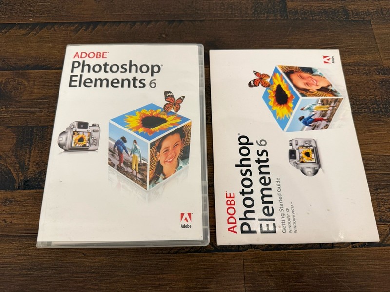 Adobe Photoshop Elements 6 – PC – Complete in Original Box With Code