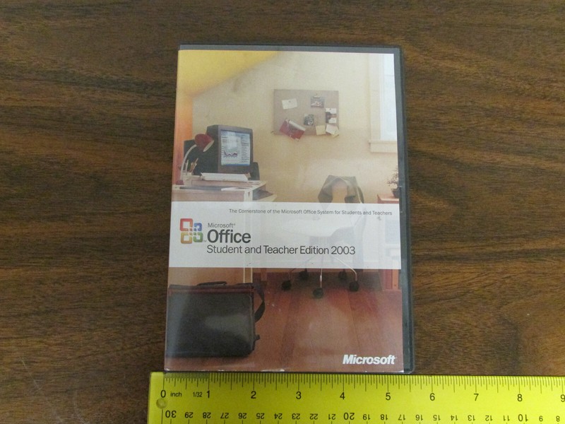 Microsoft Office Student and Teacher Edition 2003 – Full Version for Windows