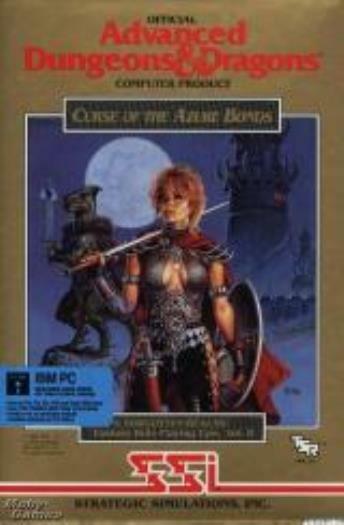 The Forgotten Realms Pool Of Radiance, Curse Of The Azure Bonds PC CD 5 games!