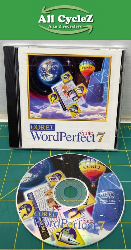 Corel WordPerfect Suite 7 for Windows 95 – Full Version!