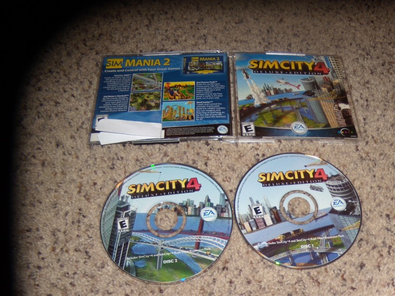 Sim City 4 Deluxe Edition (PC, 2003) Game with key